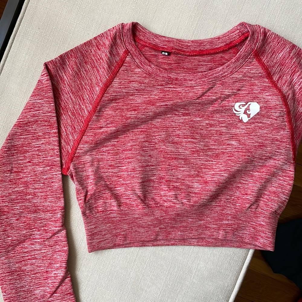 Women’s Best Move Seamless Cropped Long Sleeve S